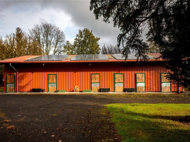 Stable block.