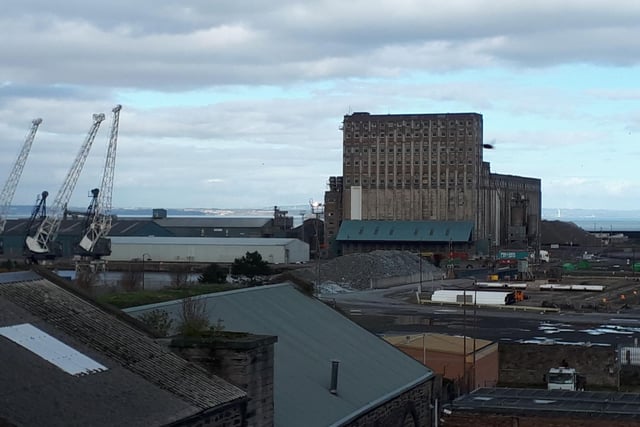 Originally built in the 1930s when Leith was importing vast quantities of grain, this B-listed building rests at the head of Imperial Dock and is noted as being one of the earliest examples in Scotland of a concrete grain elevator. It has been on the Buildings at Risk register since 2012.