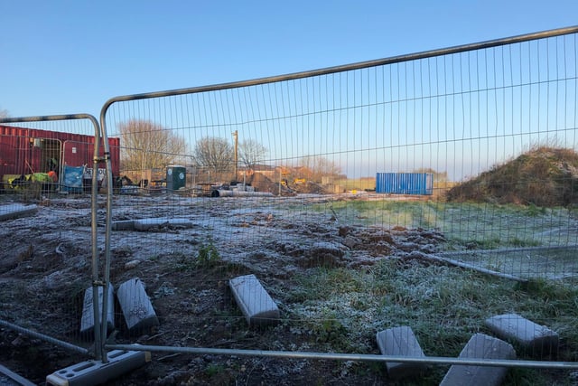 A Saxon cemetery containing 90 skeletons was found on the site of a new development in Hart village.