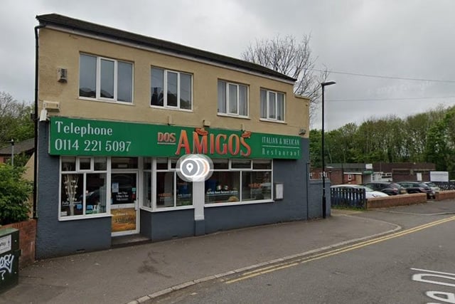 Dos Amigos on Woodseats is rated 5 stars out of 5 on TripAdvisor and their most popular dish are their fajitas.