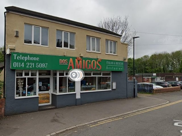 Dos Amigos on Woodseats is rated 5 stars out of 5 on TripAdvisor and their most popular dish are their fajitas.
