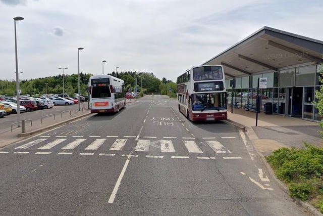 Extended bus lane operating hours on A71 heading towards Hermiston Park & Ride site