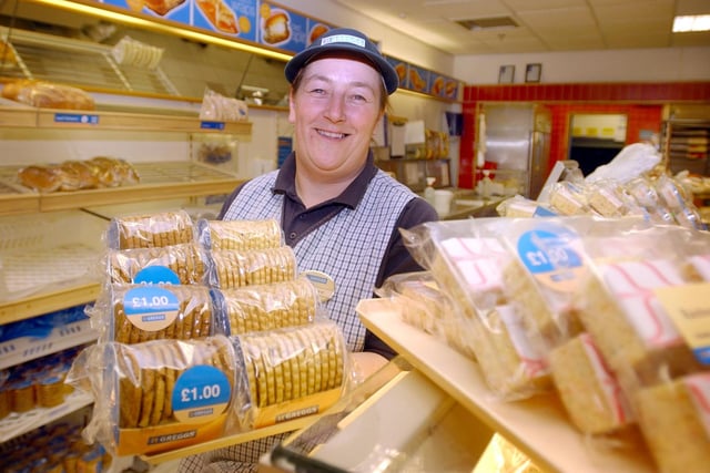 Mandy Morton from Greggs in Hartlepool was in the picture in 2005 after her NVQ Business Studies successes that year.