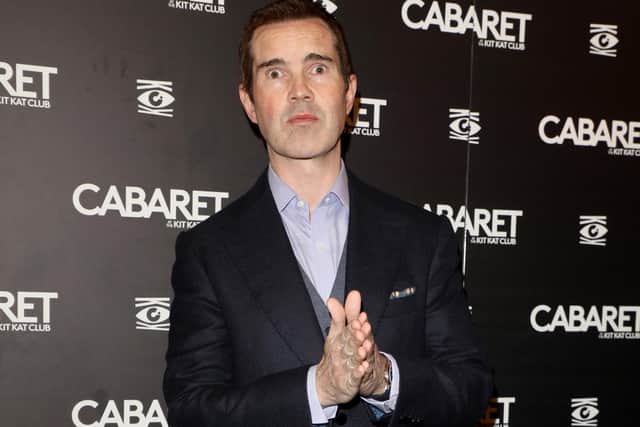Sheffield City Trust has attracted criticism after allowing controversial comic Jimmy Carr (pictured) to perform, months after cancelling a Roy Chubby Brown show. (Photo by Lia Toby/Getty Images)