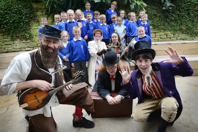 Members of the No Limits Theatre Company performed for pupils from Southwick Primary at Sunderland Museum and Winter Gardens. Where you there?