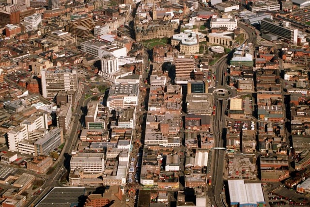 How much do you think the city centre has changed since 1997?