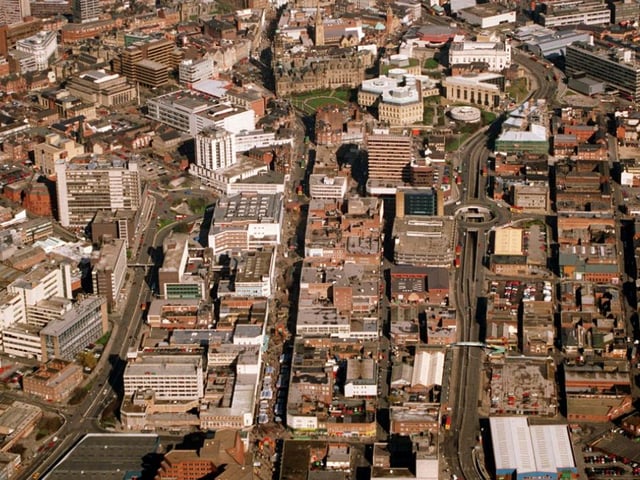How much do you think the city centre has changed since 1997?