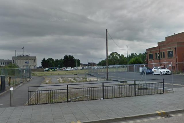The derelict site which was to become the Doncaster University Technology College. Picture: Google