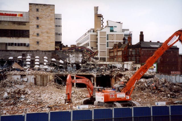 Demolition of Sheaf Market.