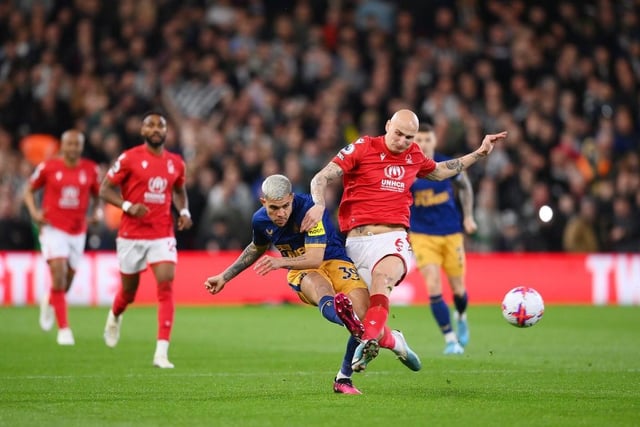 The long-serving midfielder joined Forest on the final day of the January transfer window and has made six appearances so far.  Shelvey completed the whole 90 minutes as Newcastle earned a 2-1 win against his new side.