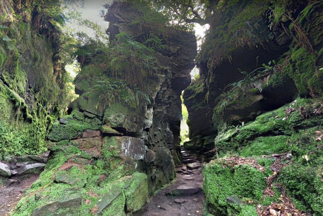 If you feel adventurous, enjoy a picturesque walk through Lud's Church. Lud's Church is a deep chasm which cuts through the Millstone Grit bedrock created by a massive landslip on the hillside above Gradbach.