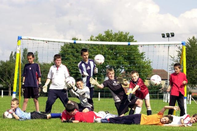 New Opportunities funded sports activities in Rossington during the Summer of 2004.