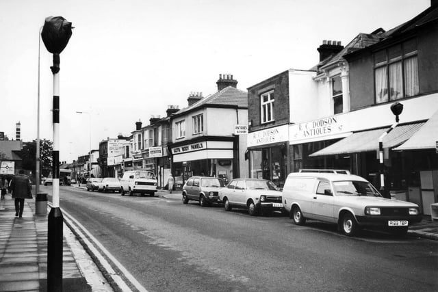 Fawcett Road in May 1987