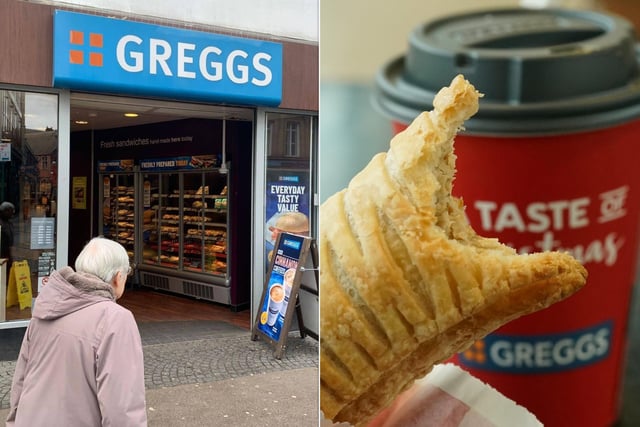 You're never far from a Greggs in Sheffiel.