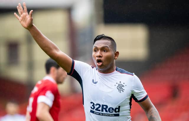 Alfredo Morelos will likely leave Rangers in the coming weeks. Picture: SNS