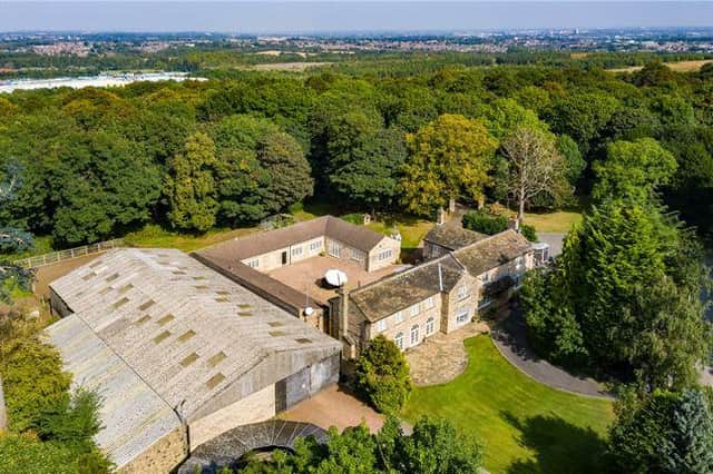 Historic Residential Equestrian Estate: 
Impressive and generous linked two bedroom annex
Horse walker and all weather arena
Mature mixed woodland with income potential
Substantial stone five bedroom detached country residence
American barn stabling with covered turn out area
Paddocks, Meadow & Pasture