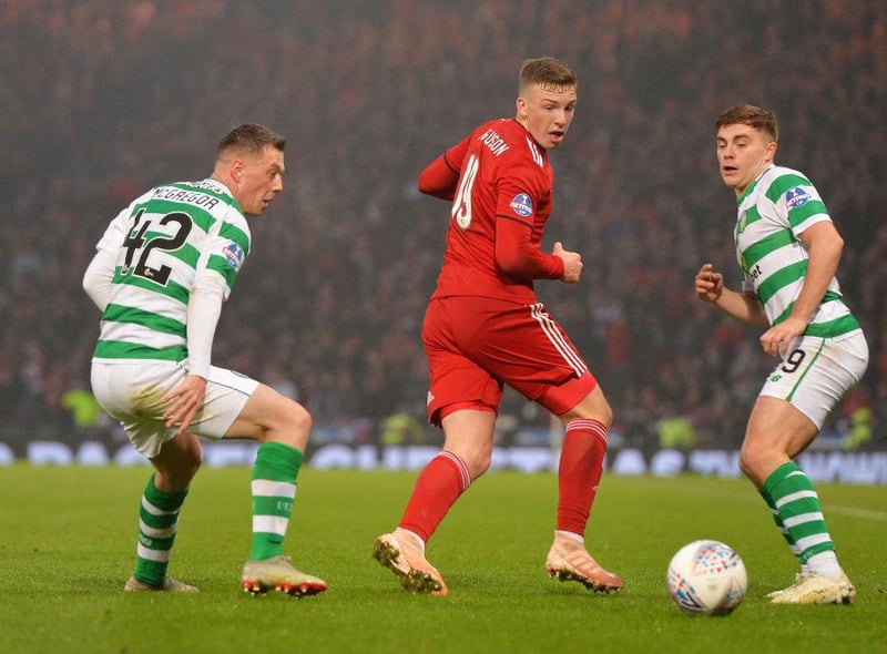 Tenacious, passionate, winning mentality. He was trusted by manager Derek McInnes from a young age. Has played as the deepest player in the midfield and more recently as a No.10. Best position is likely to be a No.8.