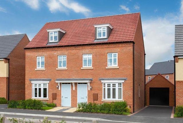 This three bedroom house has a spacious lounge and kitchen diner. Marketed by David Wilson Homes, 01623 355820.