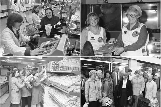 9 supermarket scenes which may bring back memories for the shopper of yesteryear.