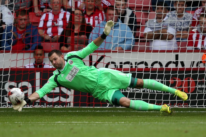 Now 37, the goalkeeper is still in the game with Wrexham and initially got a chance to impress in League Two this season following Ben Foster’s sudden retirement, before Arsenal man Arthur Okonkwo arrived and took his place