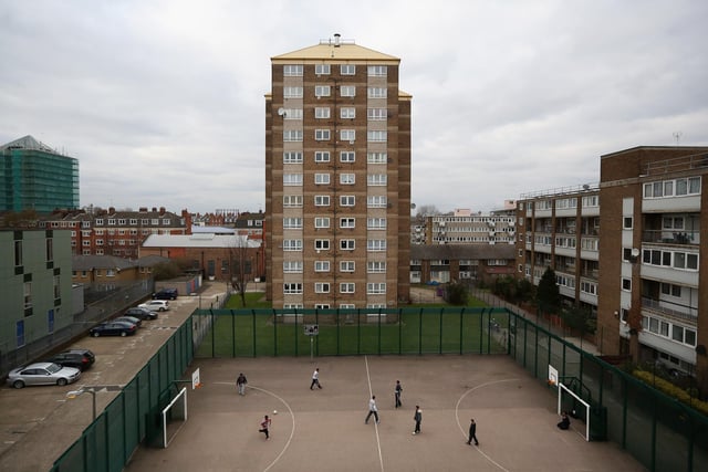 London itself has the highest child poverty rate of all the regions, and the Tower Hamlets local authority has the highest rate in London and in the country, at 55.4% (Photo by Oli Scarff/Getty Images)