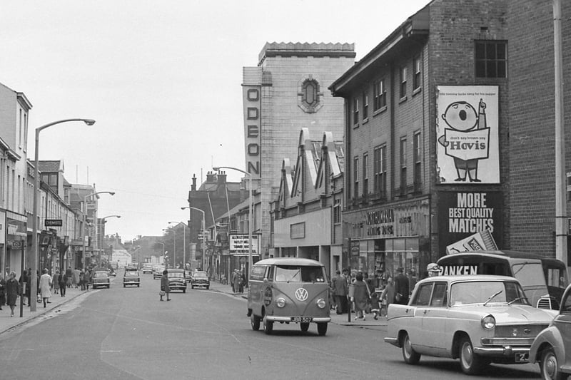 The cinema in Holmeside, pictured in 1963. Philip Duffy said: "Saturday morning at the pictures like a cabaret show for us kids. Cowboy films, cartoons and live music."