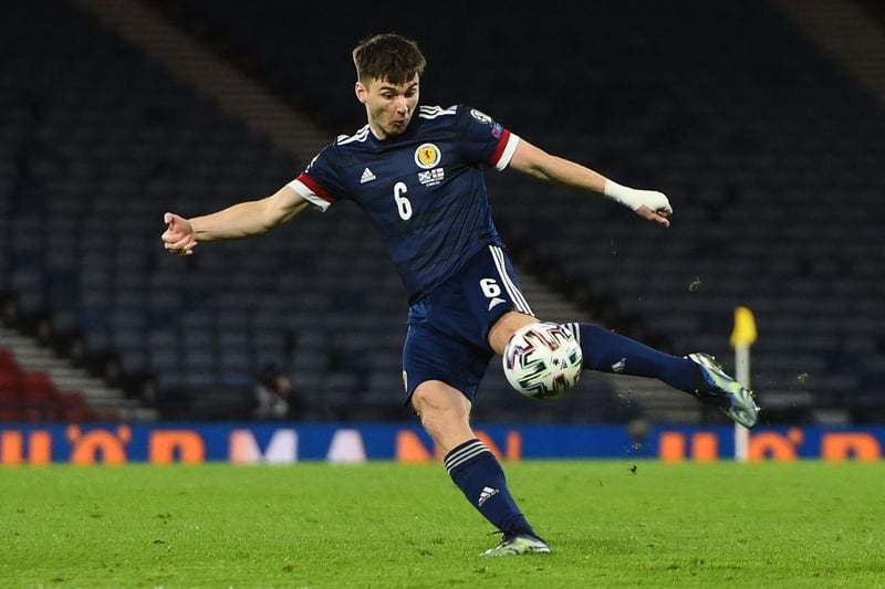 So aggressive, so forceful in his one-on-ones was the Arsenal man you could almost see any duelling Croatians visibly blanching. Alas, the dominance on the ball enjoyed by the visitors meant he could not link with Robertson in the manner that has become a key feature of Scotland’s play. 6