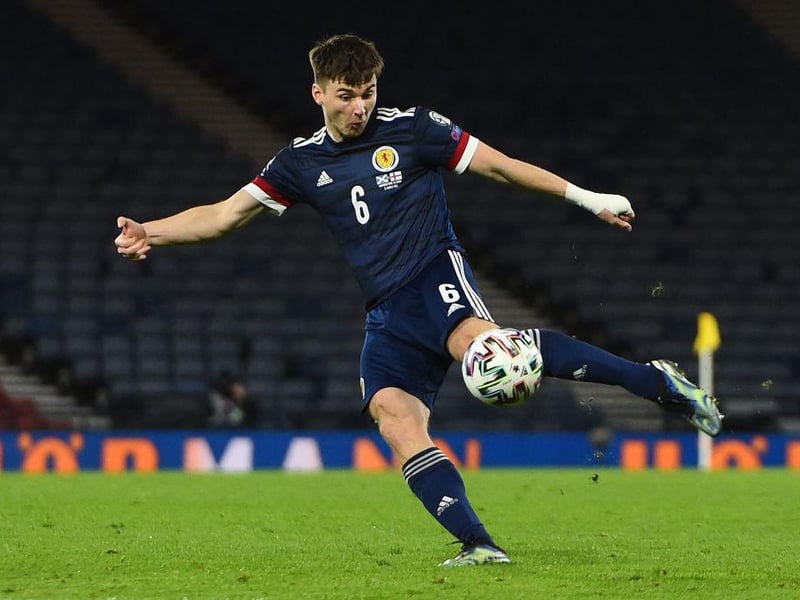 So aggressive, so forceful in his one-on-ones was the Arsenal man you could almost see any duelling Croatians visibly blanching. Alas, the dominance on the ball enjoyed by the visitors meant he could not link with Robertson in the manner that has become a key feature of Scotland’s play. 6