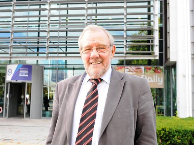Former Sheffield MP and Minister of Sport Richard Caborn.