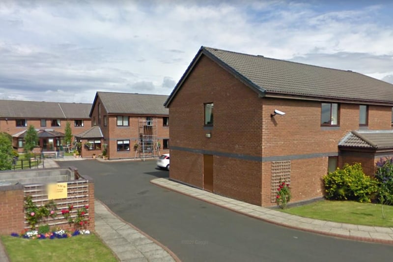 There were eight death notifications involving Covid-19 at Castle View Care Home in Alnwick.