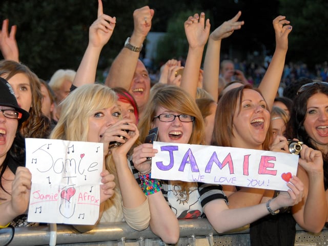 Were you in the crowd who saw X Factor star Jamie Archer?