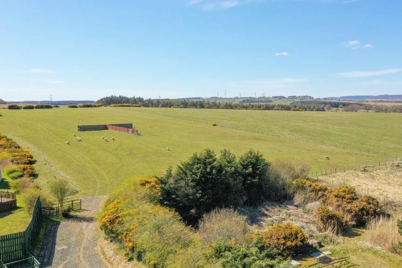 The gravelled driveway provides access to the separate paddock area with stable and tack room, leading on to a circa 6.61 acre field which currently homes sheep.