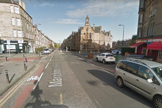 Two way temporary traffic lights at Marchmont Crescent, with Marchmont Crescent and Spottiswoode Road closed. This is due to trial holes. Begins 9:30am