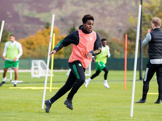 The youngster had some strong runs but his crossing let him down.