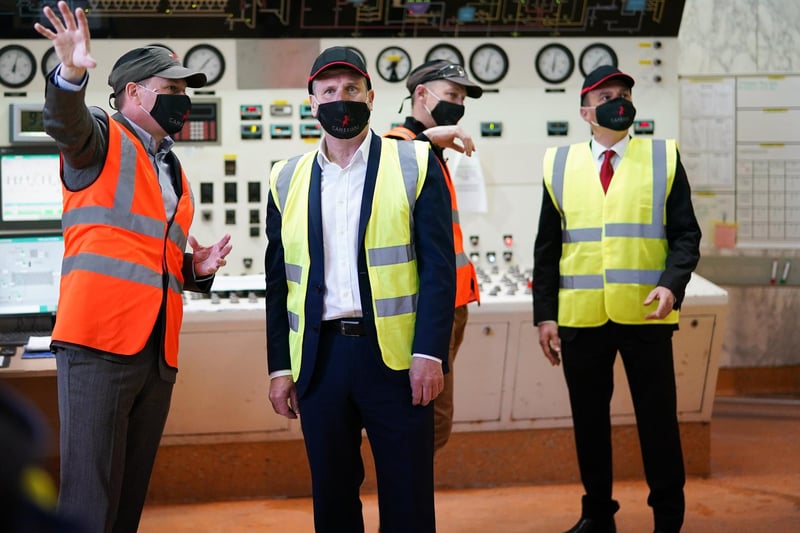 Sir Kier Starmer and Dr Paul Williams, Labour candidate for Hartlepool are given a tour of the Cameron's Brewery in Hartlepool