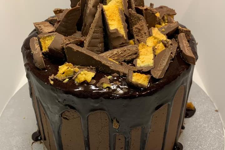 Ellie Doak sent in this extremely chocolatey cake.