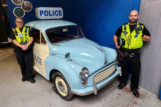On Sunday 12 September the team will be completing 40 laps of a 500m racetrack pushing a 1960s police car, which has kindly been lent to the team by the National Emergency Services Museum.