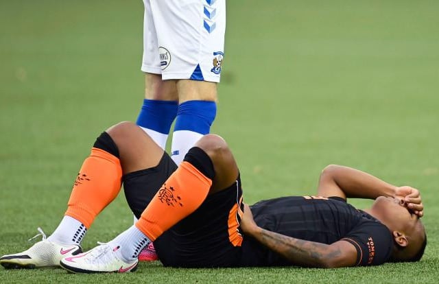 Unselfish show from the striker moving the Killie defence around and creating openings for his team-mates. Couldn't add to his 11 goalsls against Killie and ran off a freak injury early in the game.