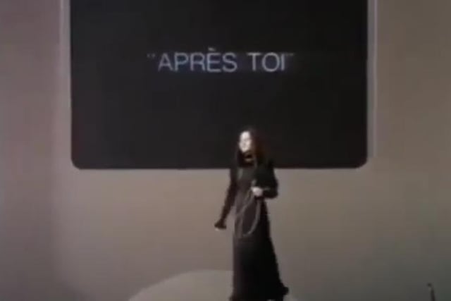 Luxembourg won the 1972 contest, with their song Apres toi, sung in French by Vicky Leandros.