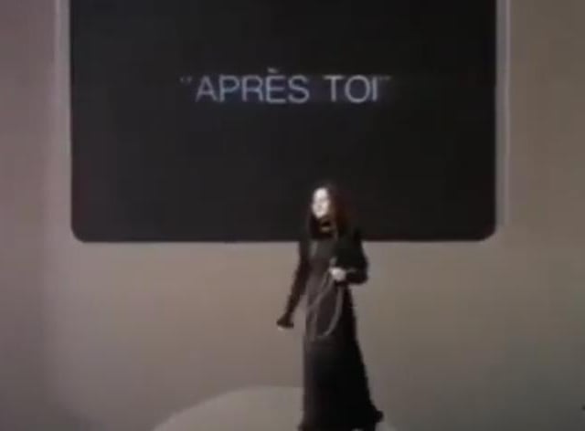 Luxembourg won the 1972 contest, with their song Apres toi, sung in French by Vicky Leandros.