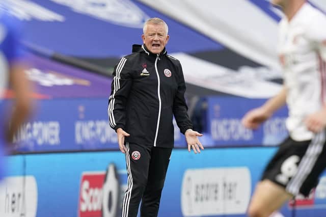 Chris Wilder will be under no illusions as to the task that awaits his team in their second season in the Premier League. Andrew Yates/Sportimage