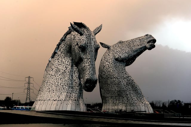 The Kelpies, of course.
