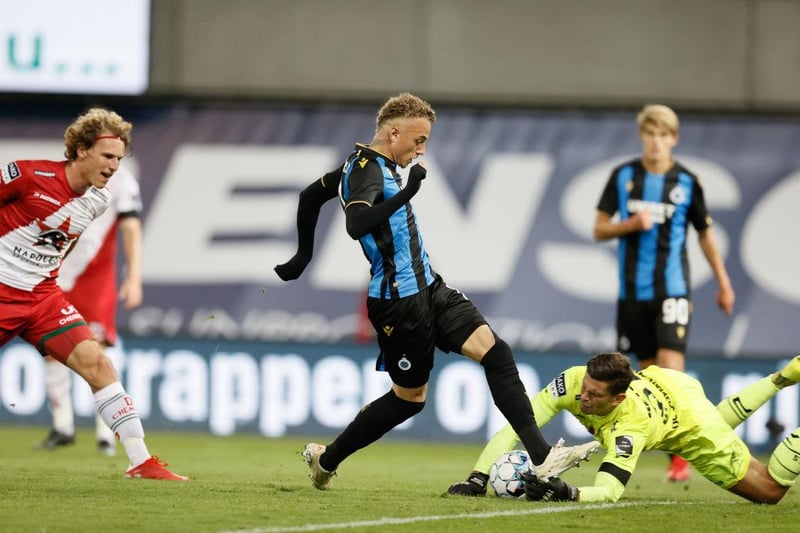 Club Brugge completed a double swoop fpor attacking midfielder Owen Otasowie from Wolves and Roma winger Ruben Providence, who might come in as a direct replacement for Noa Lang, on Friday. There have been contrasting reports over whether or not Leeds United are trying to sign the attacker. (Official announcement)

(Photo by BRUNO FAHY/BELGA MAG/AFP via Getty Images)