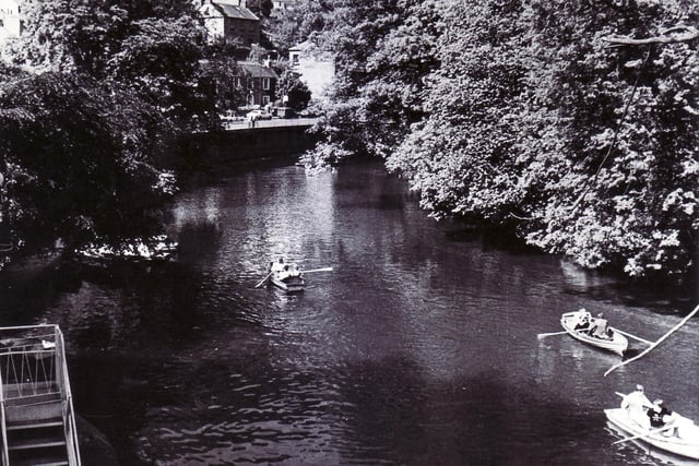 The river at Matlock Bath - 1st June 1982