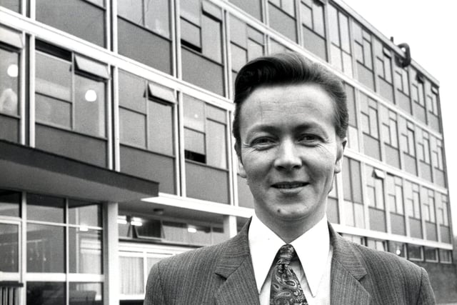 James Kelly. Head of All Saints School pictured in February 1980.