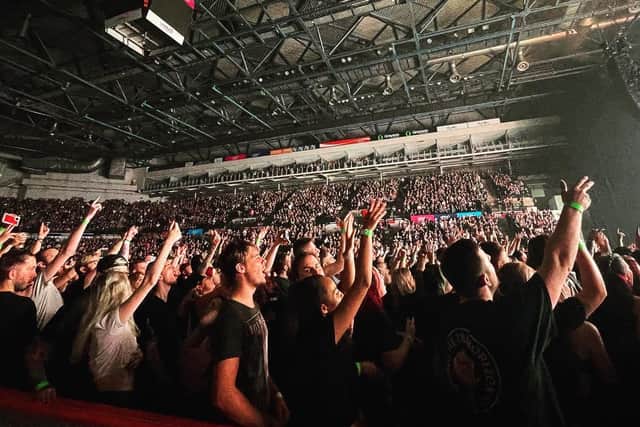 The crowd at Bring Me The Horizon.