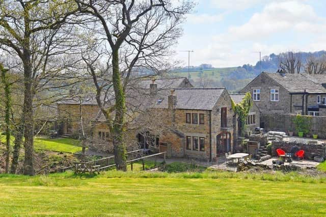 "An absolutely fabulous stone barn conversion set within approximately 4.5 acres of land, within a highly desirable setting, whilst still having excellent access links in Sheffield," says the Haus brochure.