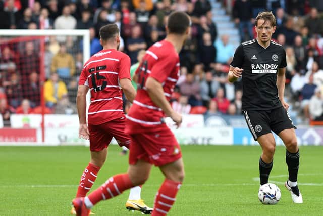 Sander Berge in action at Doncaster Rovers: Andrew Roe/AHPIX LTD