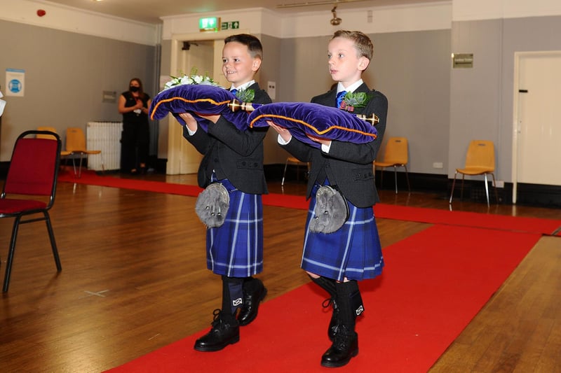 The red carpet was well used by the end of this year's Grangemouth Children's Day