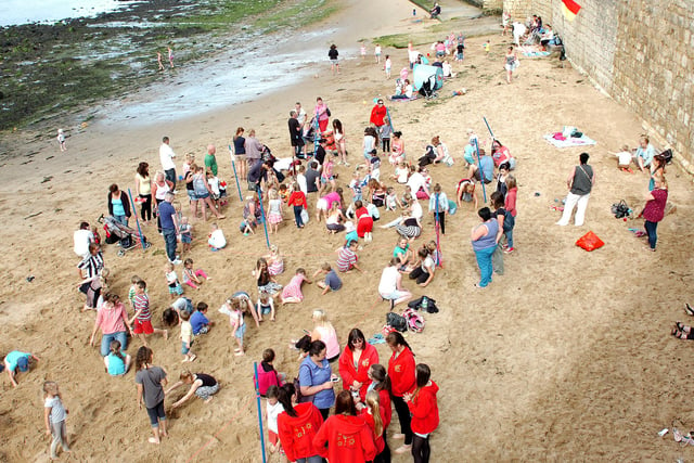 Did someone you know take part in the annual Headland Carnival Treasure Hunt on the Fish Sands in 2013?